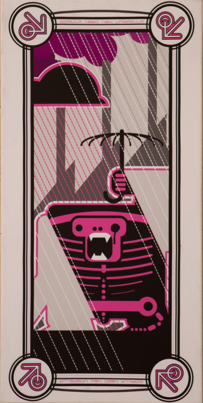 Gorilla Needs New Umbrella by Jay Joe